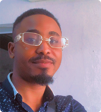 Student smilling